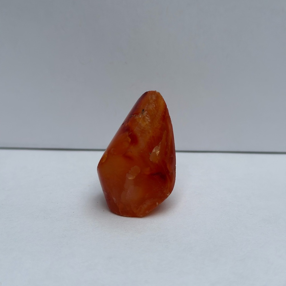 Carnelian Flame Carving - Picture 2 of 4